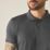 Regatta Pro Wicking Pique Polo Shirt Solid Grey 3X Large 53" Chest