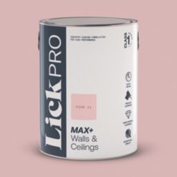 LickPro Max+ 5Ltr Pink 11 Matt Emulsion  Paint