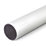 Aluflow  Round Aluminium Downpipe White 68mm x 2.5m