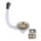 McAlpine 1 Bowl Brushed Brass 115mm Sink Strainer Waste with Overflow