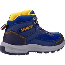 CAT Elmore Mid   Safety Trainer Boots Navy Size 12