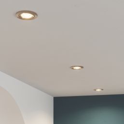 LAP Ubertas Tilt  LED Downlight Brushed Nickel 4W 420lm