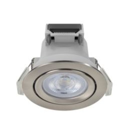 LAP Ubertas Tilt  LED Downlight Brushed Nickel 4W 420lm