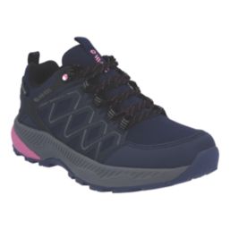 Hi-Tec Diamonde Low Size 7 Womens Dark Blue Waterproof  Non Safety Trainers