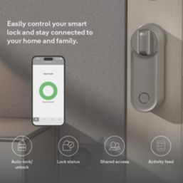 Yale Linus L2  Key Smart Door Lock Black