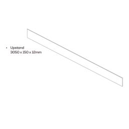 Mariz Light Concrete Upstand 3050mm x 150mm x 12mm