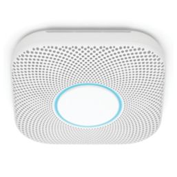 Google Nest S3003LWGB Mains Standalone 2nd Generation Smoke u0026 Carbon  Monoxide Alarm - Screwfix