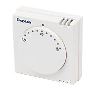 Drayton RTS1 1-Channel Wired Room Thermostat