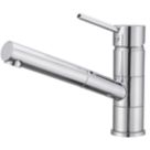 Column Top Lever Pull Out Spout-Chrome