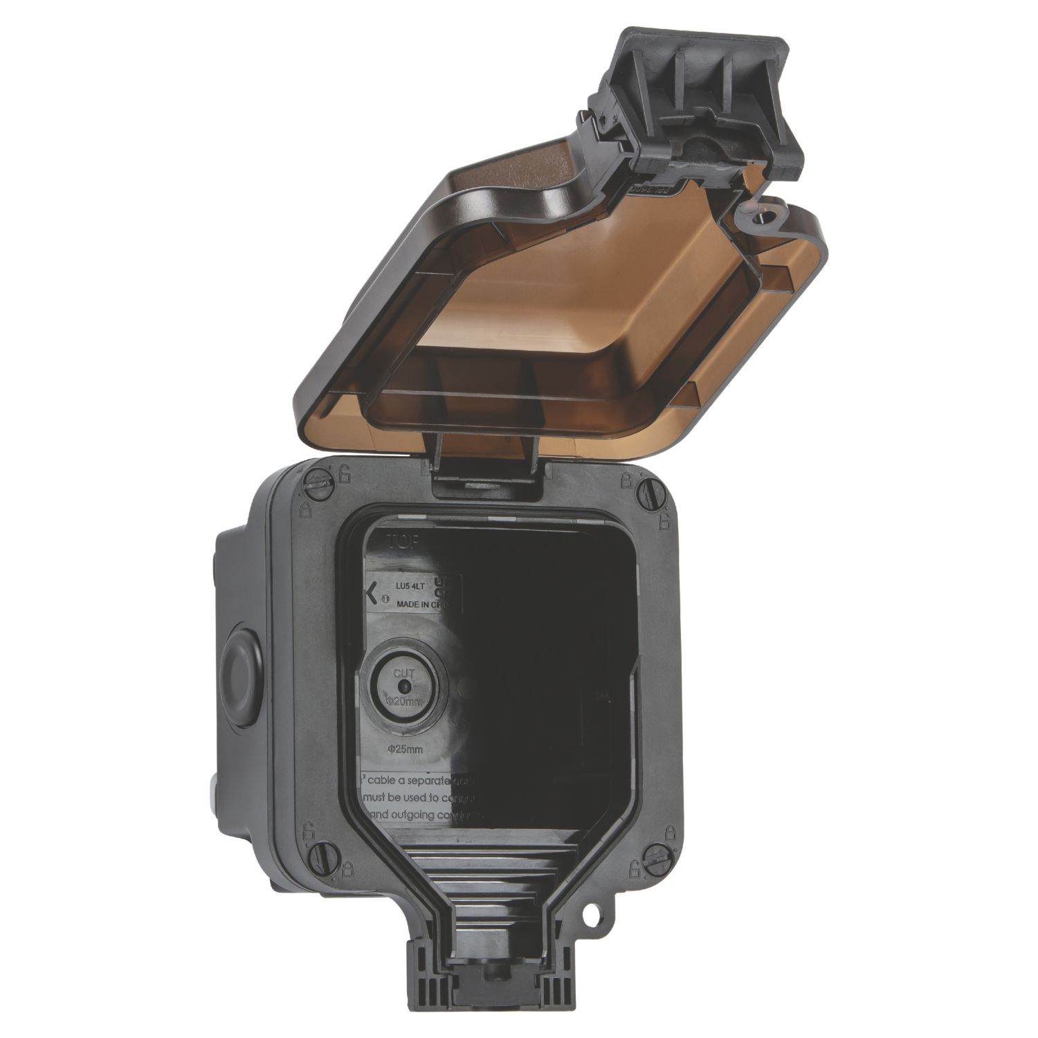 Knightsbridge IP66 Weatherproof Outdoor Enclosure 110.5mm x 92.7mm x 158.7mm (852AM)