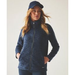 Regatta Mayse Full Zip Womens Fleece Navy Size 20
