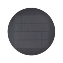 Lutec Belka Outdoor LED Solar Hybrid Wall Light Dark Grey 280lm