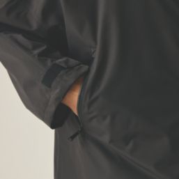 Regatta Adult Waterproof Changing Robe Black / Slate Grey X Small / Small Size 60" Chest