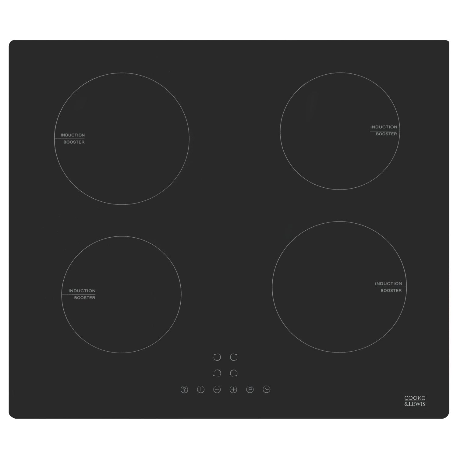 Cooke & Lewis Induction Hob Black 59cm (852FH)