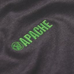 Apache Vancouver Short Sleeve T-Shirt Charcoal Grey Large 45" Chest
