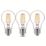 Philips  E27 A60 LED Light Bulb  470lm 4.3W 3 Pack