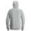 Snickers 2894 Logo Hoodie  Grey Melange X Large 46" Chest