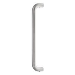Smith & Locke  Fire Rated Pull Handle Door Kit Set Satin Silver