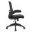 Nautilus Designs Luna Medium Back Task/Operator Chair Black