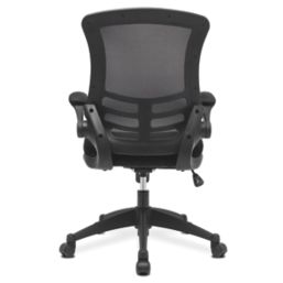Nautilus Designs Luna Medium Back Task/Operator Chair Black
