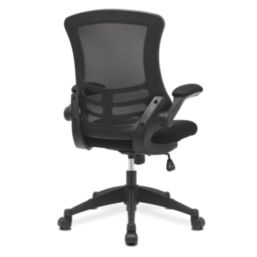 Nautilus Designs Luna Medium Back Task/Operator Chair Black
