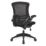 Nautilus Designs Luna Medium Back Task/Operator Chair Black