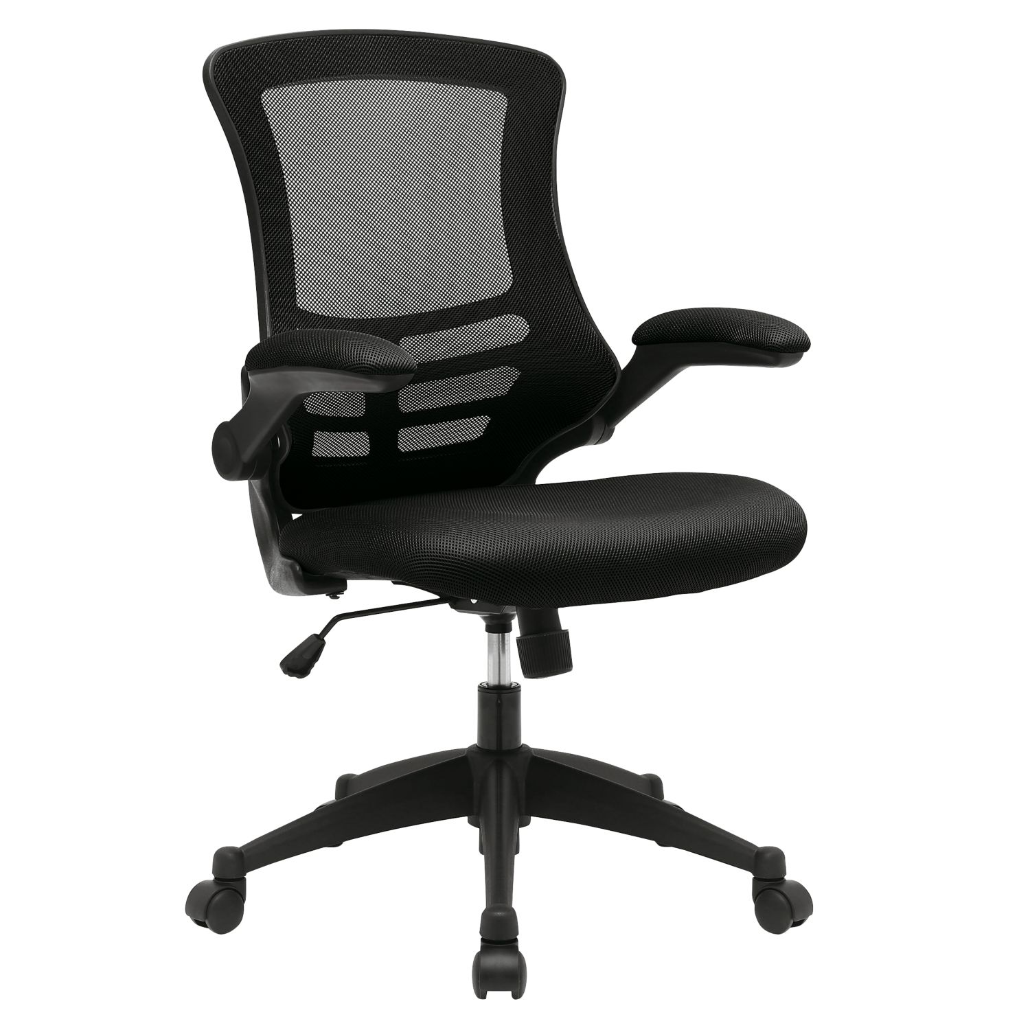Nautilus Designs Luna Medium Back Task/Operator Chair Black (852PK)