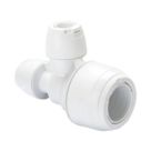 Hep2O  Plastic Push-Fit Reducing Keyless Tee 22mm x 10mm x 10mm