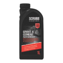 Scrubb   Grout & Cement Film Remover  1Ltr