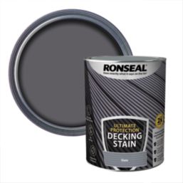 Ronseal Ultimate Protection 5Ltr Slate Anti Slip Decking Stain