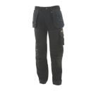 DeWalt Logan Pro-Stretch Work Trousers Black 34" W 31" L