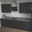 Mariz Dark Concrete Upstand 3050mm x 70mm x 12mm