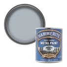Hammerite 750ml Silver Smooth Anti Corrosive Metal Paint
