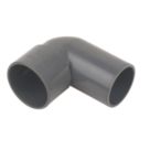 FloPlast  Conversion Bends 90° Grey 40mm 5 Pack