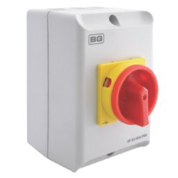 British General CPRSD463 63A 4-Pole Rotary Isolator Switch NO