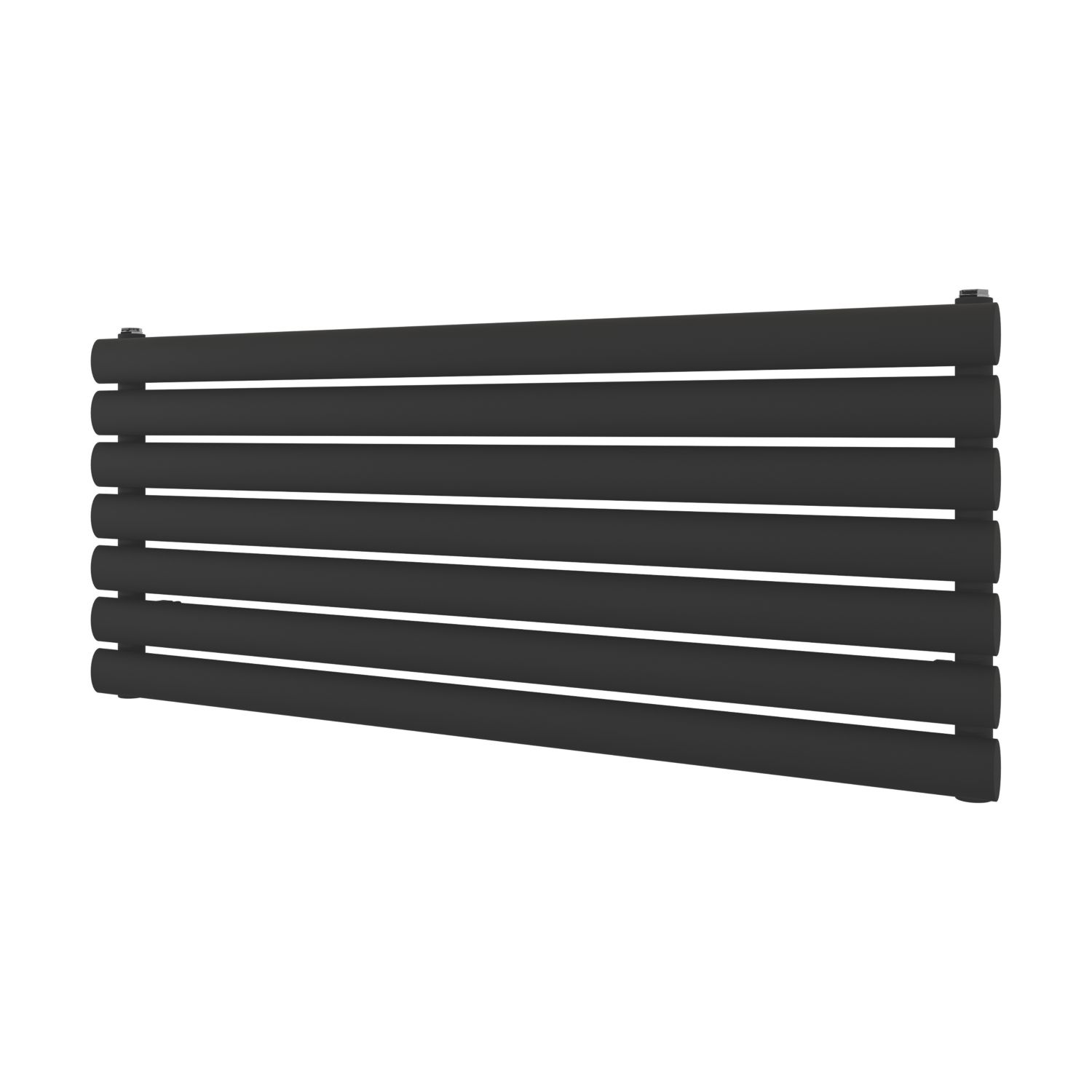 Ximax Fortuna 410mm x 1000mm 1543BTU Black Horizontal Designer Radiator (853AC)