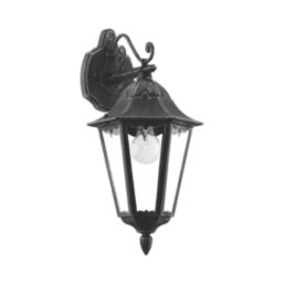 Eglo Navedo Outdoor Hanging Wall Light Black/Silver