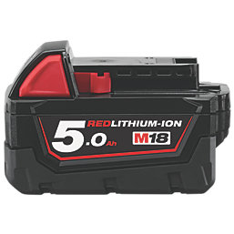 Milwaukee M18 B5 18V 5.0Ah Li-Ion RedLithium Battery