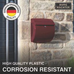 Burg-Wachter  Piano Post Box Merlot Gloss
