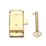 Hardware Solutions  Cupboard Door Lock Brass 63mm x 63mm