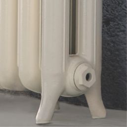 Arroll 549mm x 1174mm 4350BTU Cream Cast Iron 2 Column Radiator