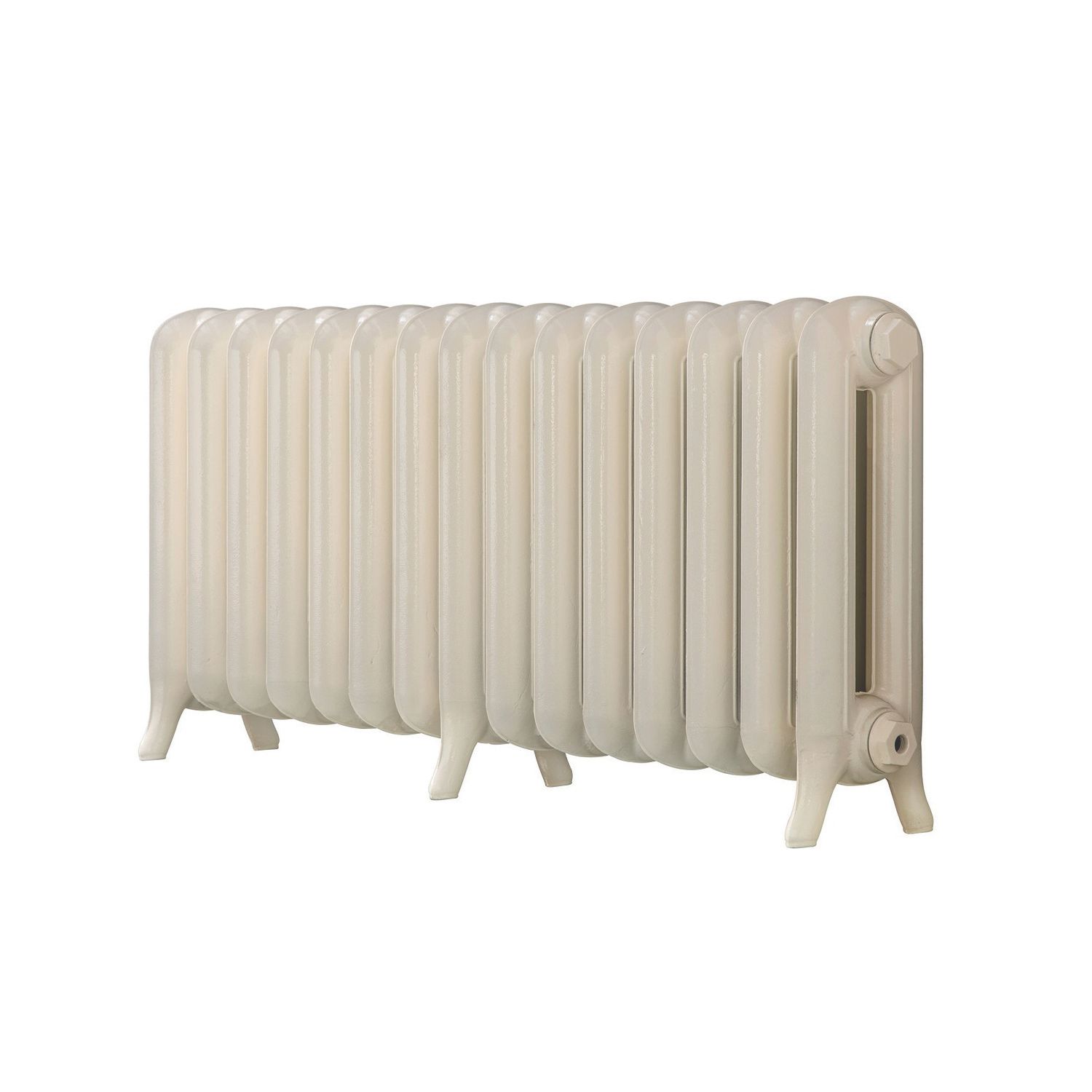 Arroll 549mm x 1174mm 4350BTU Cream Cast Iron 2 Column Radiator (853KY)