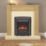 Be Modern Comet Black Switch Control Inset Electric Fire with Spacer Frame 557mm x 168mm x 650mm