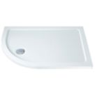 Offset Quadrant Shower Tray RH White 1200 x 900 x 40mm