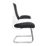 Nautilus Designs Luna Medium Back Cantilever/Visitor Chair Black