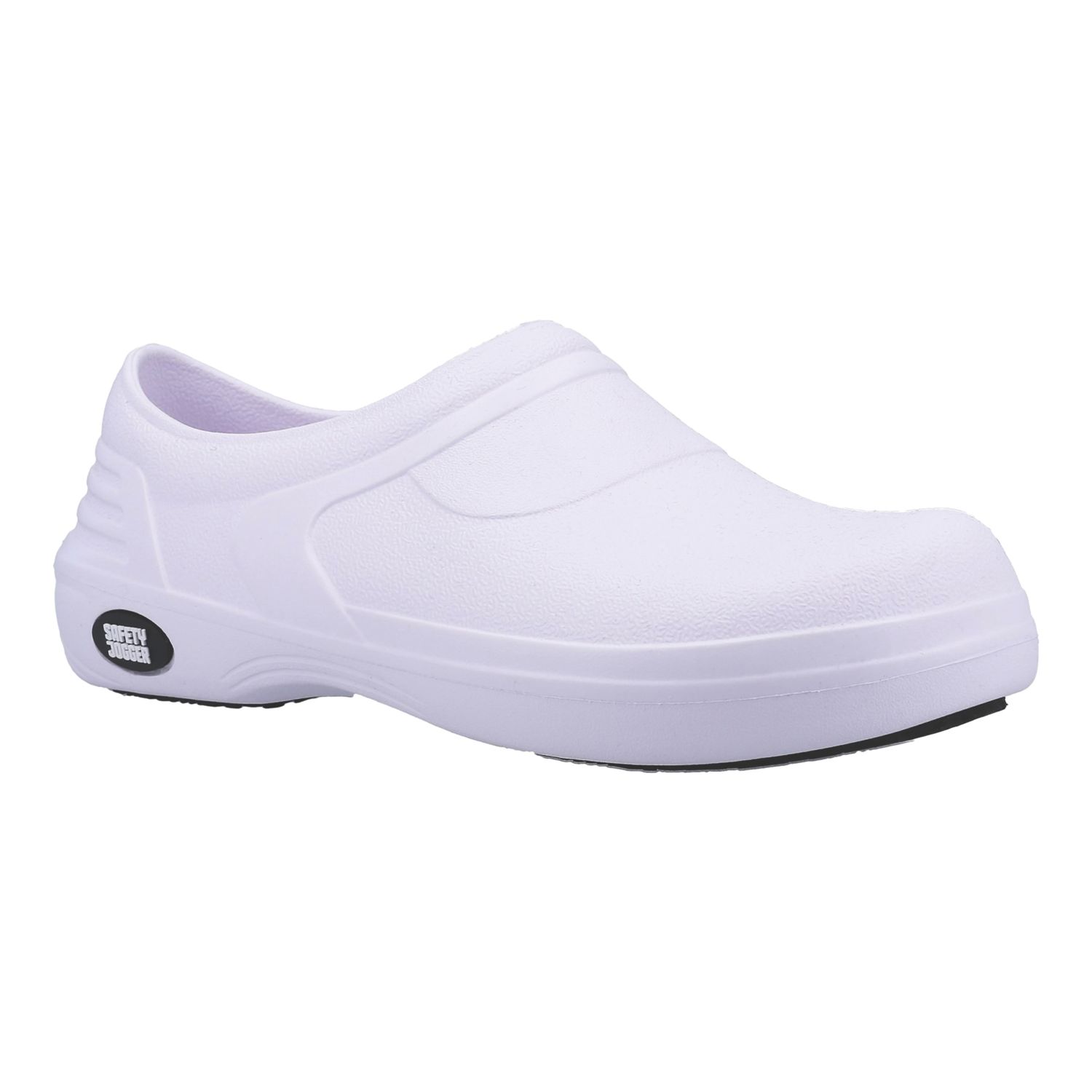 Safety Jogger BESTCLOG OB Size 4 White Water-Resistant Slip-On Occupational Work Shoes (853YR)