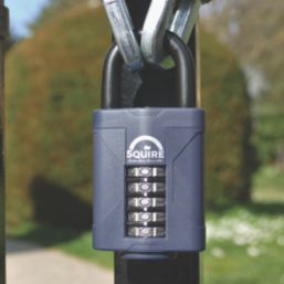 Squire  Water-Resistant  Combination  Padlock Blue 60mm