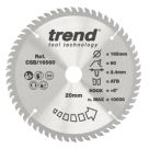 Trend CSB/16560 Wood/Chipboard/MDF Saw Blade 165mm x 20mm 60T