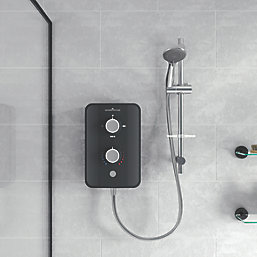 Gainsborough Slim Duo Black 8.5kW  Electric Shower