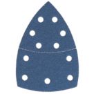 Norton  A203F 40 Grit 11-Hole Punched Multi-Material Sanding Sheets 100mm x 150mm 5 Pack